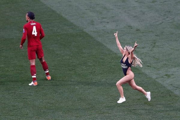 Kinsey Wolanski la espontánea de la final de la Champions