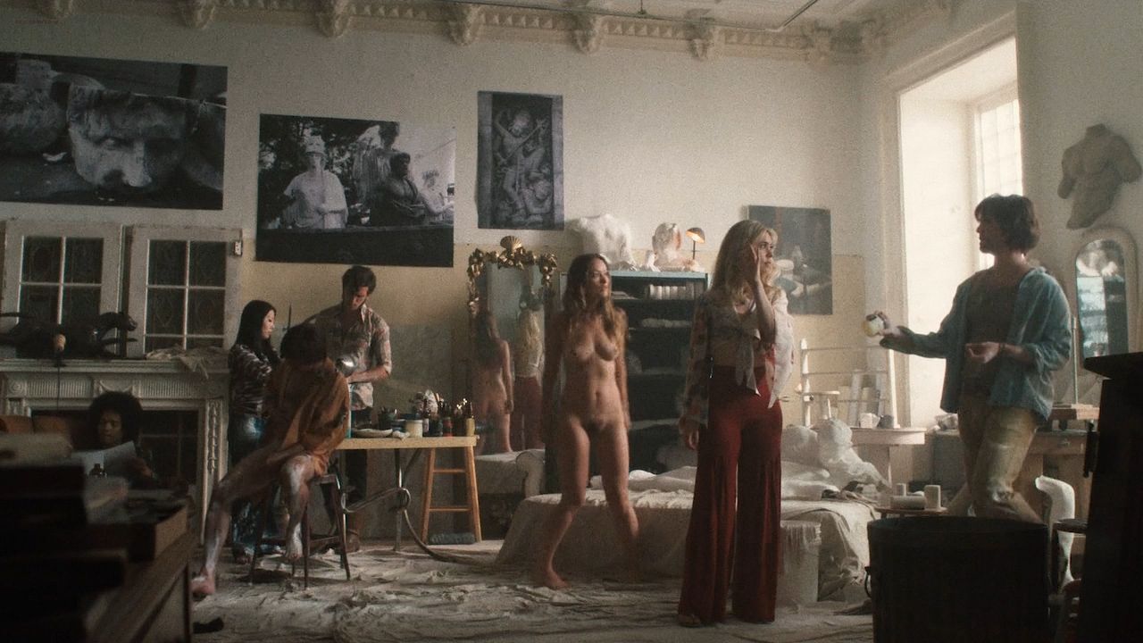 Olivia Wilde desnudo integral en Vinyl S01E06